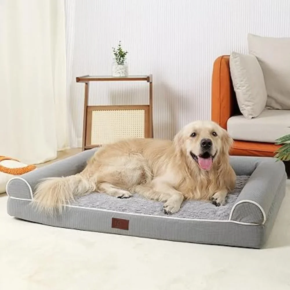Orthopedic Dog Beds for Large Dogs,Waterproof Lined Egg Crate Foam Pet - Picture 1 of 5